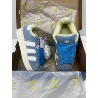 Adidas Campus 00s Blue с мехом